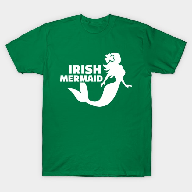 Irish Mermaid T-Shirt by Designzz